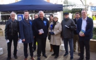 Campaigning in Letchworth Garden City